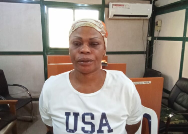 A notorious human trafficker is apprehended by NAPTIP in Abuja.