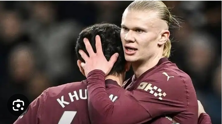 Halland’s Goal gives Man City Victory over Tottenham