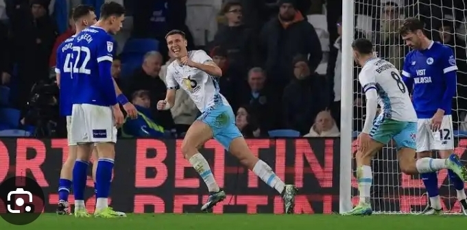 “Burnley Edges Cardiff City 2-1in Thrilling Match”