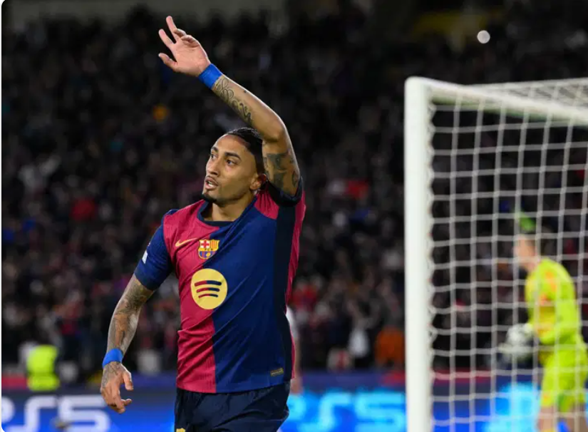 Champions League Top Scorers: Raphinha Leads the Pack