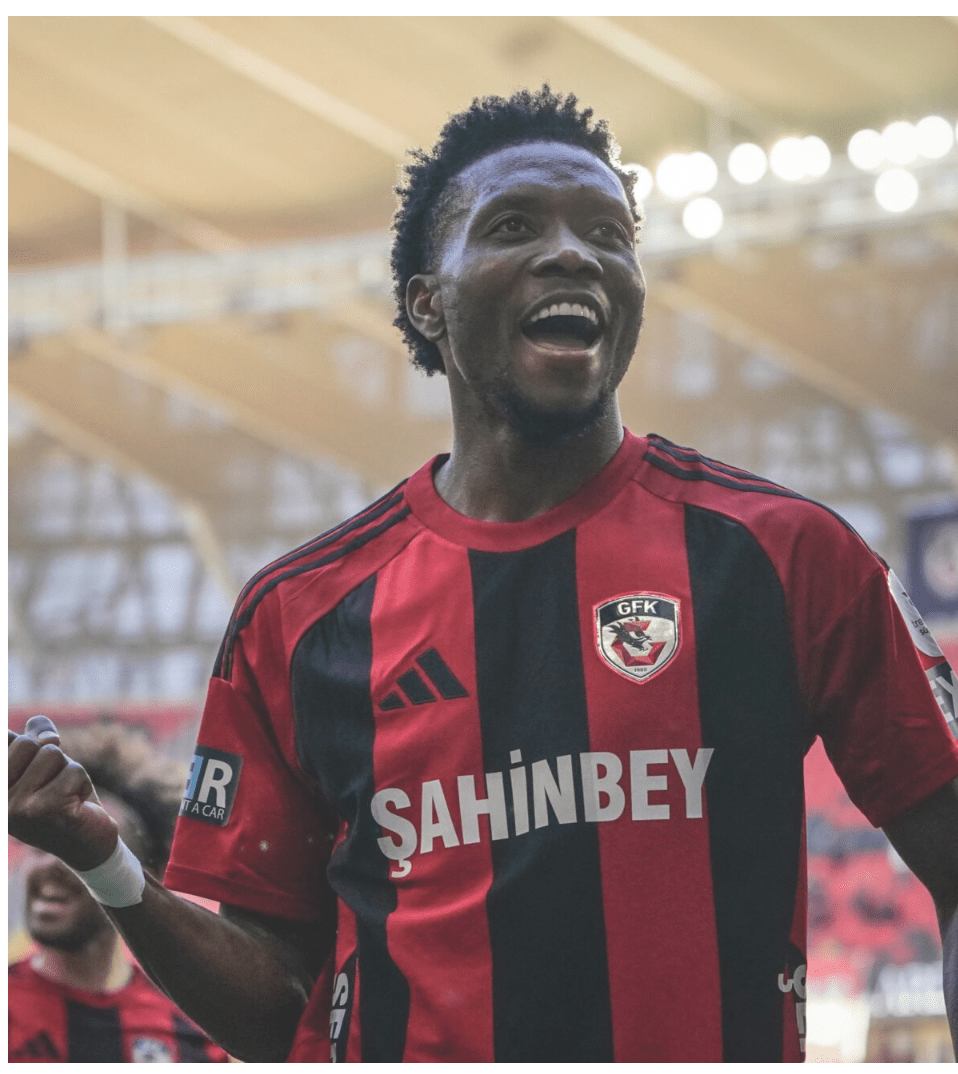 Okereke’s Winner Lifts Gaziantep to Sixth in Turkish Super Lig