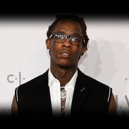 Young Thug Cheers Davido, Chioma’s Big Day