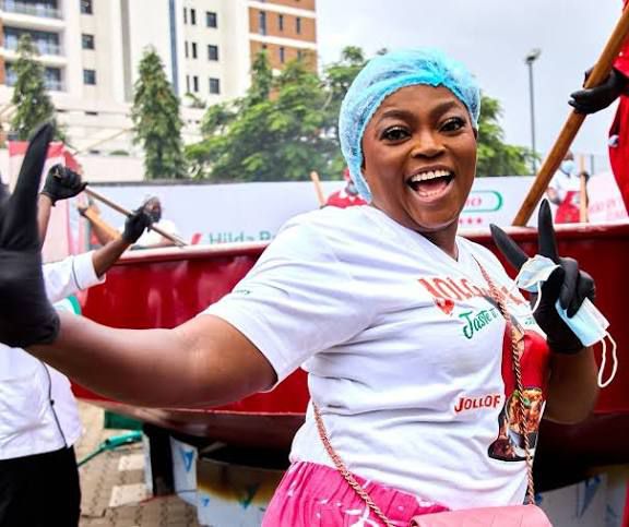 Funke Akindele thrills fans with surprise cook-off appearance