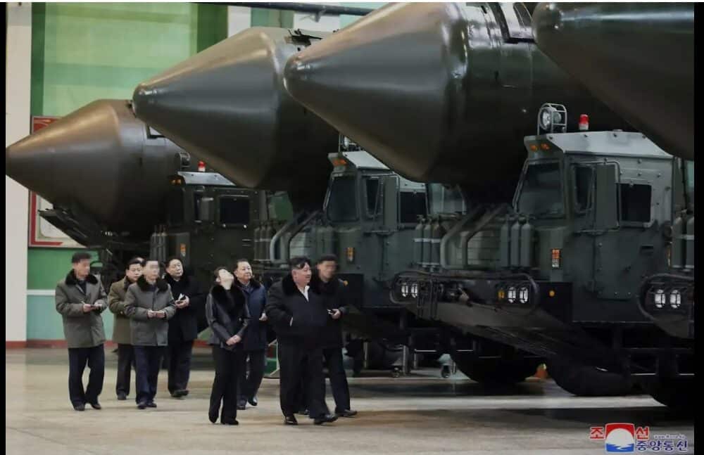 North Korea’s missile program gains momentum as Kim inspects progress