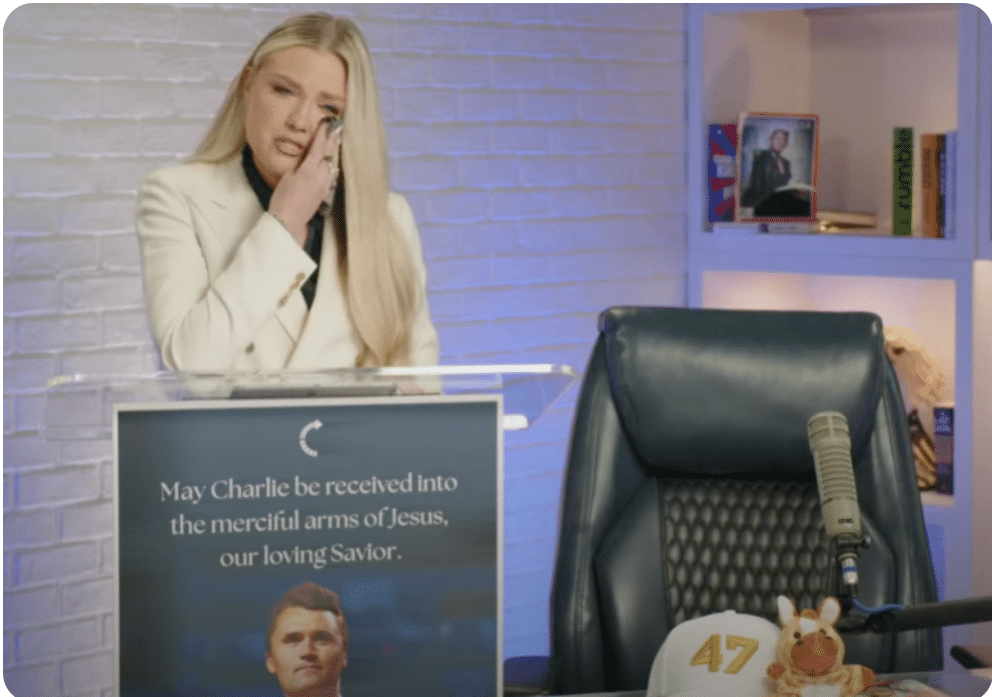 Charlie Kirk’s widow vows to carry on husband’s legacy