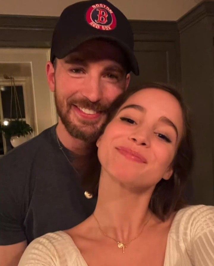 Chris Evans welcomes first child