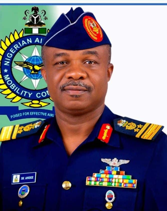 Chief of Air Staff Appointment: Meet Air Vice Marshal S.K. Aneke, the new Chief of Air Staff