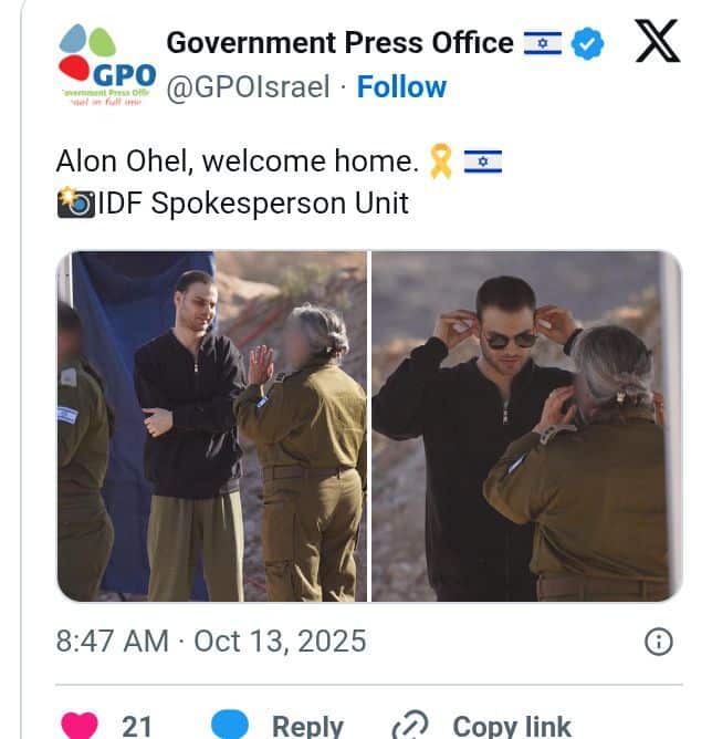 Israeli hostages freed in Gaza exchange
