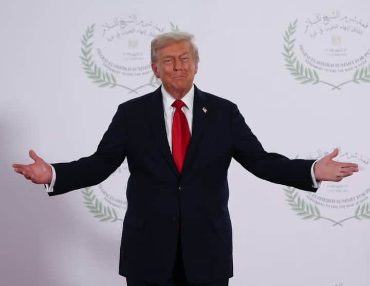 Trump champions Middle East peace as Gaza reconstruction efforts begin