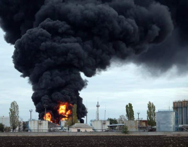 Russia attacks Shebelinka gas plant as Zelenskyy seeks U.S. missile aid