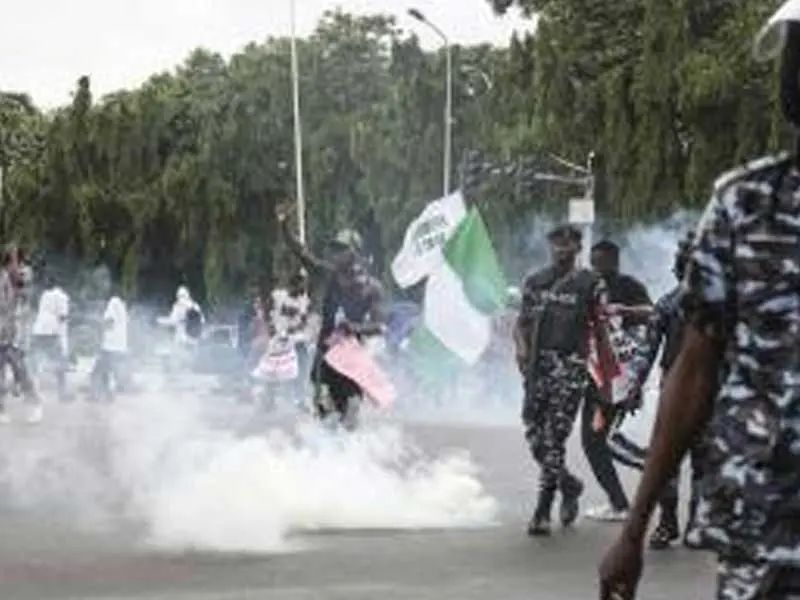 Outrage after #FreeNnamdiKanuNow protest arrests in Abuja