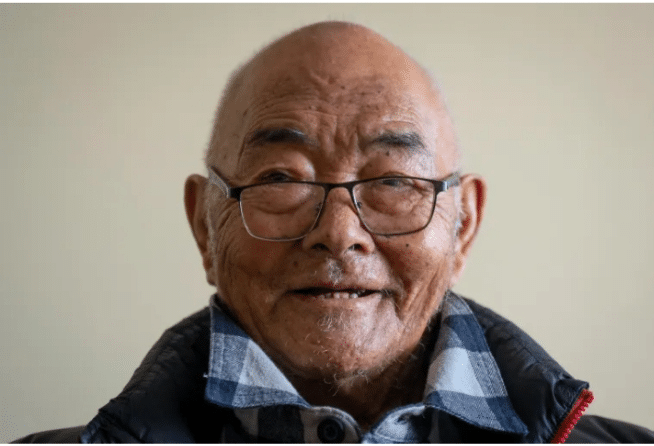 Kanchha Sherpa, last surviving member of first Everest expedition, dies at 92