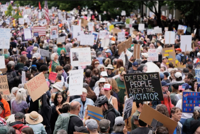 No Kings protests