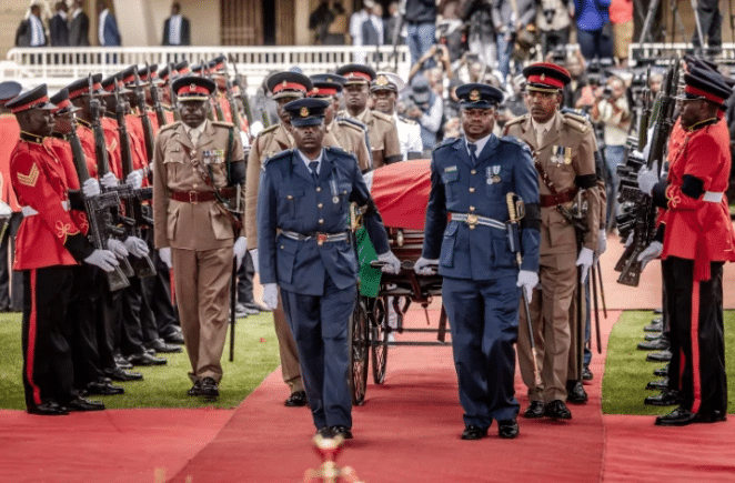 Raila Odinga funeral draws massive crowds amid chaos in Nairobi