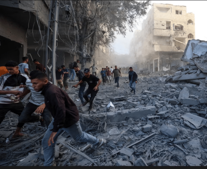 Israeli strikes kill dozens as both sides say the other breached Gaza truce