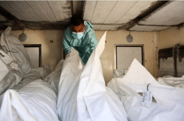Palestinian bodies returned