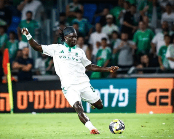 Peter Agba determined to help Maccabi Haifa achieve season ambitions