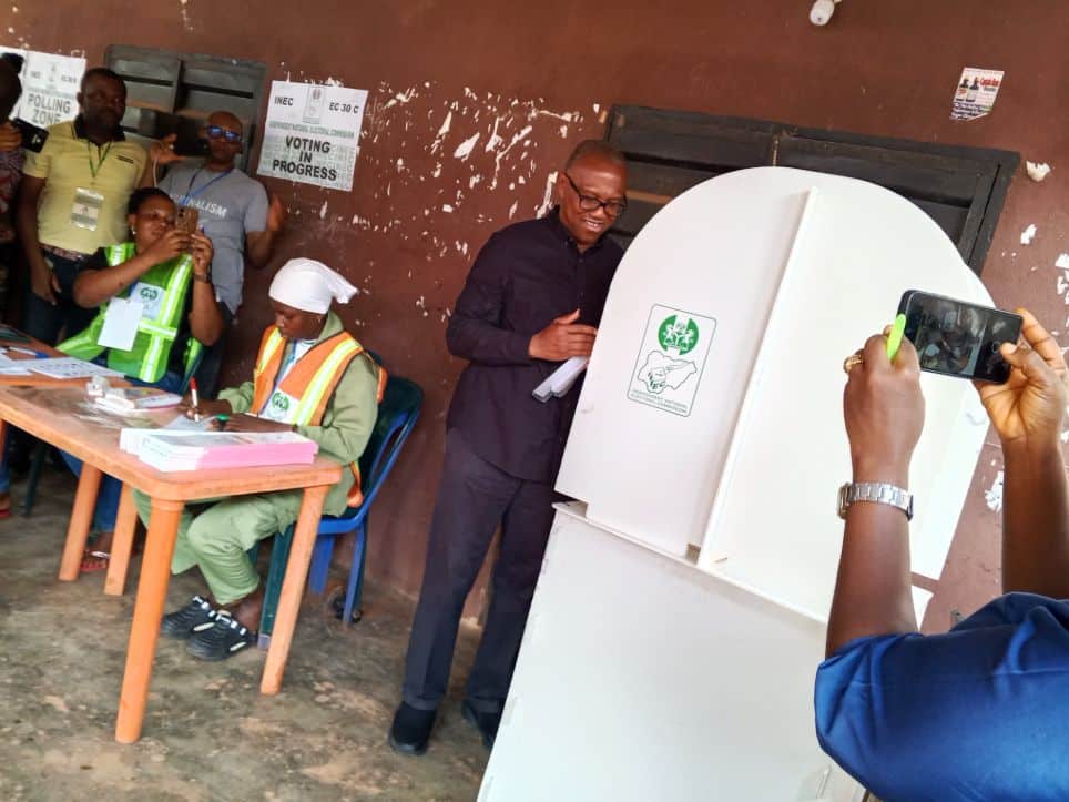 Peter Obi condemns vote buying in Anambra election