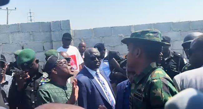 Wike and army