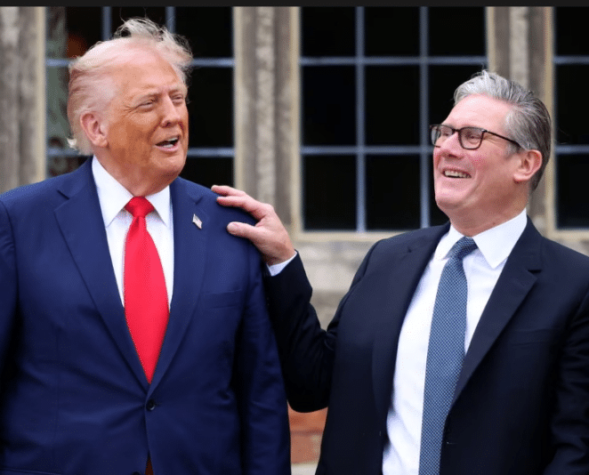 Keir Starmer keeps the silver necklace gift from the Trumps under official rules