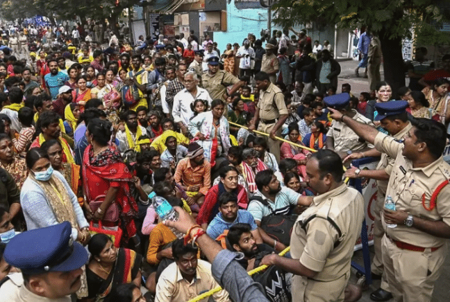 Temple stampede in Andhra Pradesh claims nine lives as officials promise accountability