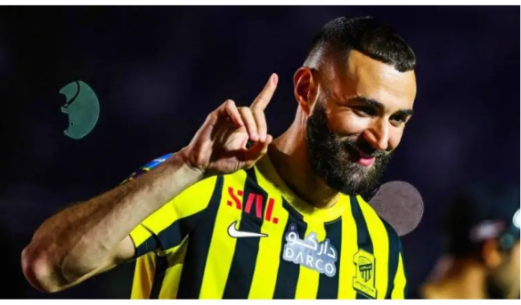 Karim Benzema confirms he has two more years to play football, expressing desire to continue at Al-Ittihad while maintaining peak performance and meaningful contribution.