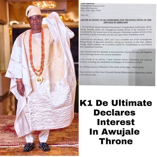 Awujale throne controversy