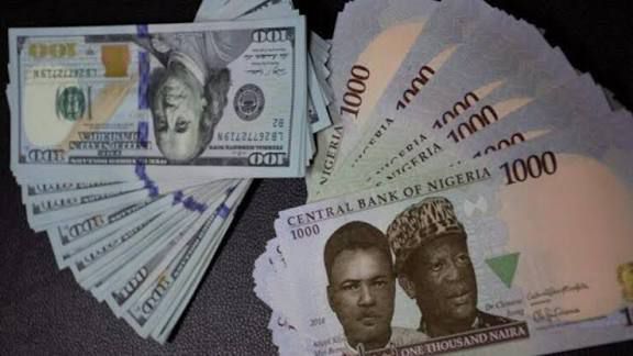 Dollar to Naira exchange rate today