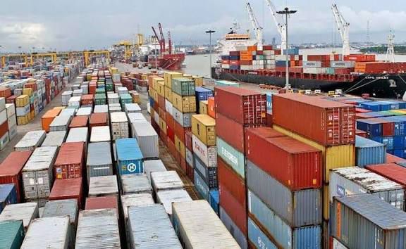 container blockage at Lagos ports