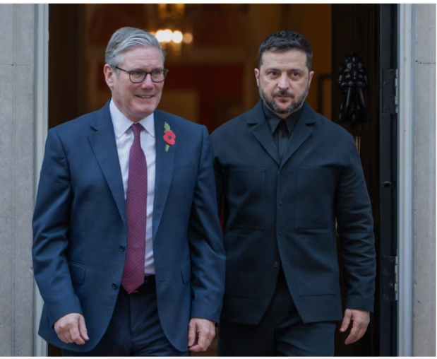 Zelenskyy peace talks pressure intensifies as european leaders unite in London