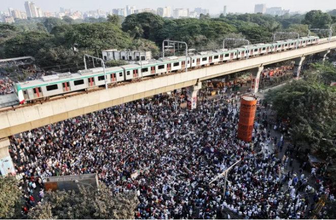 Bangladesh state mourning funeral marks death of uprising activist Sharif Osman Hadi