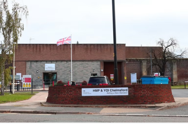 Prison Tutor jailed for love letters to inmate at HMP Chelmsford