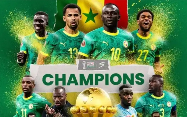 Senegal Crowned Champions of Africa After Extra-Time AFCON Victory Over Morocco