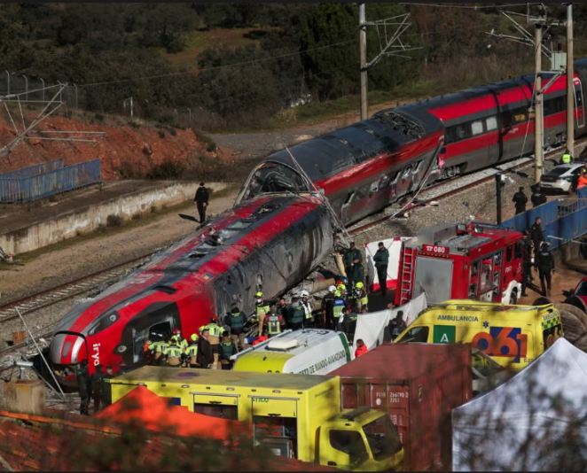 Train crash shocks Spanish town Adamuz as residents describe night of horror