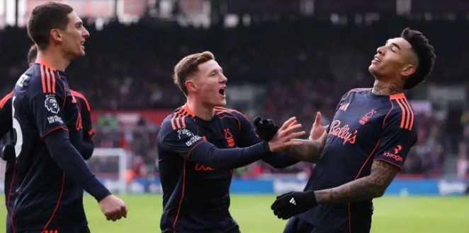 Brentford 0-2 Nottingham Forest: Dyche’s side shock the Premier League to open five-point safety gap