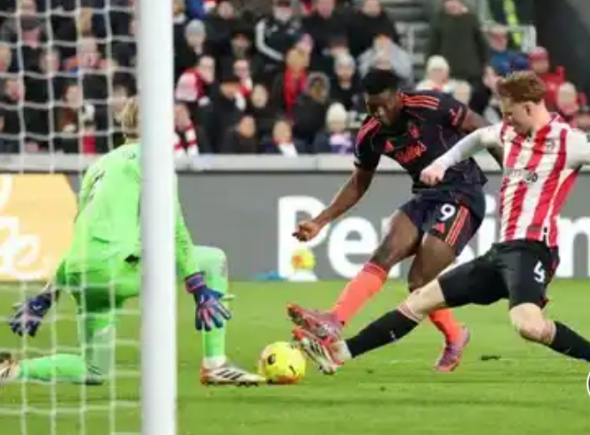 Brentford 0-2 Nottingham Forest: Dyche’s side shock the Premier League to open five-point safety gap