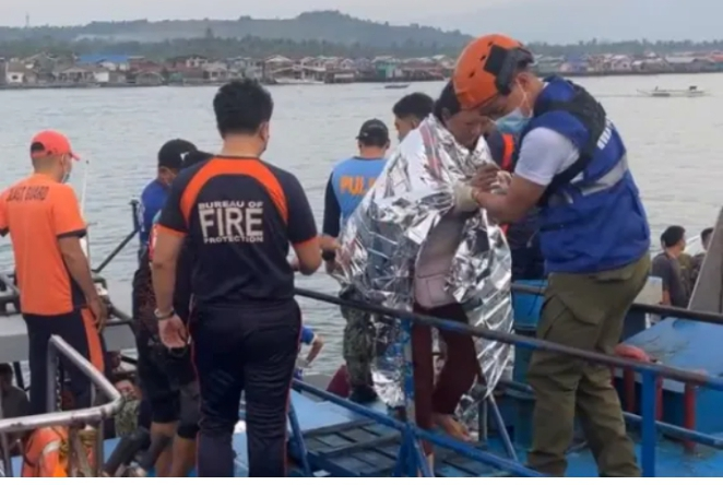 Ferry carrying over 350 people sinks in Philippines, killing at least 15 after midnight disaster off Basilan