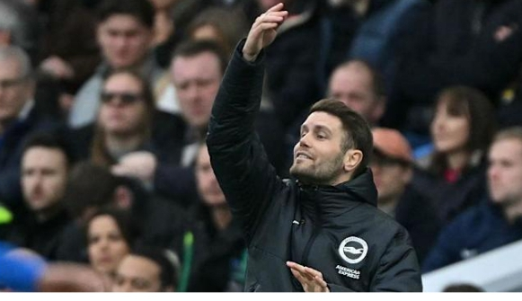 Brighton fans turn on Hurzeler after Palace defeat