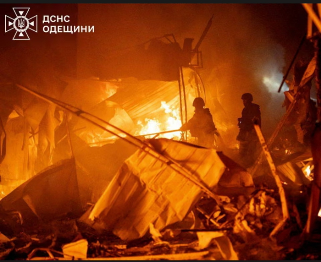 Nearly 300,000 in Odesa left without power after Russian drone strikes