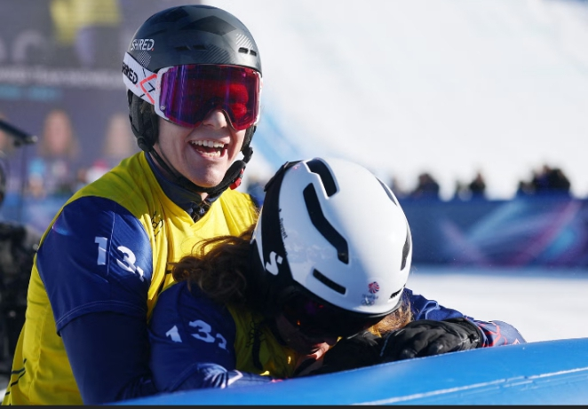 GB Olympic gold in mixed snowboard cross as Bankes, Nightingale make history