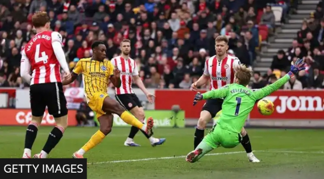 Brentford’s rare off day as toothless hosts fall 0-2 to Brighton