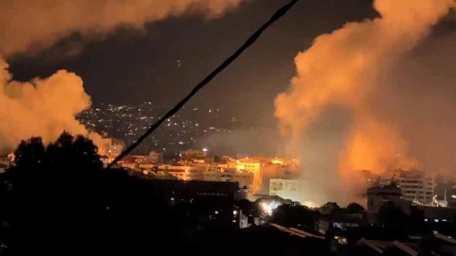Israel strikes Lebanon after Hezbollah missiles as Iran war spreads to Beirut