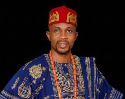 APC youth leader aspirant Kabara Ajala congratulates Oyo chairman Adeyemo
