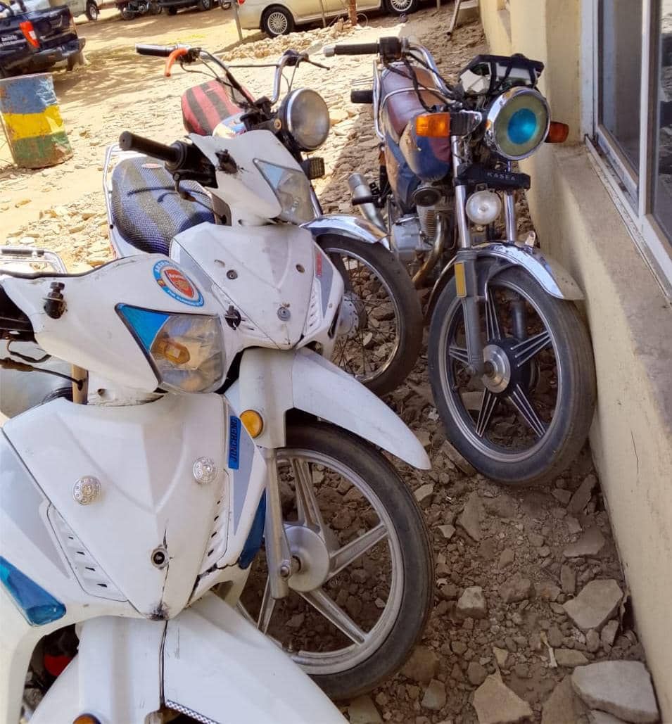Yobe police recover stolen motorcycles, arrest key suspects