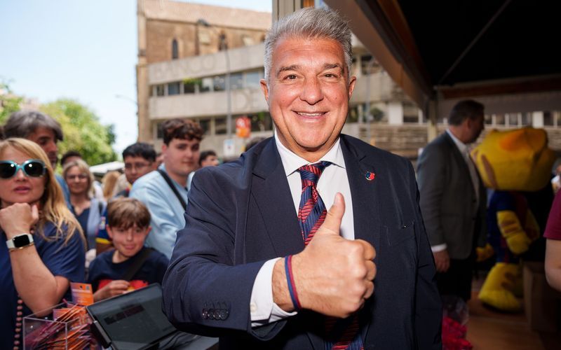 Joan Laporta re-elected,FC Barcelona president,Barcelona elections 2026,Laporta fourth term,FC Barcelona leadership
