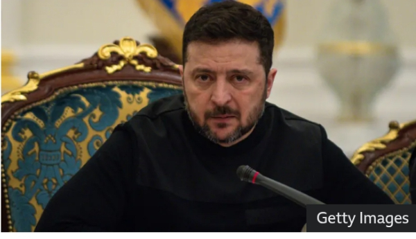 Ukraine Russia war latest: Zelensky arrives in Paris for Macron talks as Putin blames UK for factory strike
