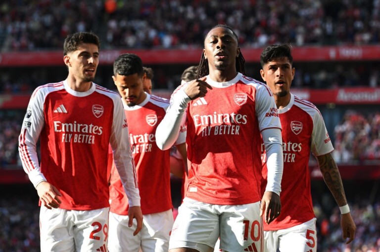 Arsenal vs Newcastle EPL: Eze strike restores Gunners’ title push after nosedive in Premier League race