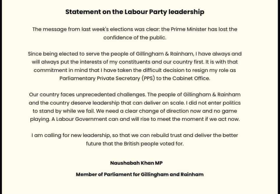 Keir Starmer resignation calls explode as 69 Labour MPs demand PM step down amid leadership revolt