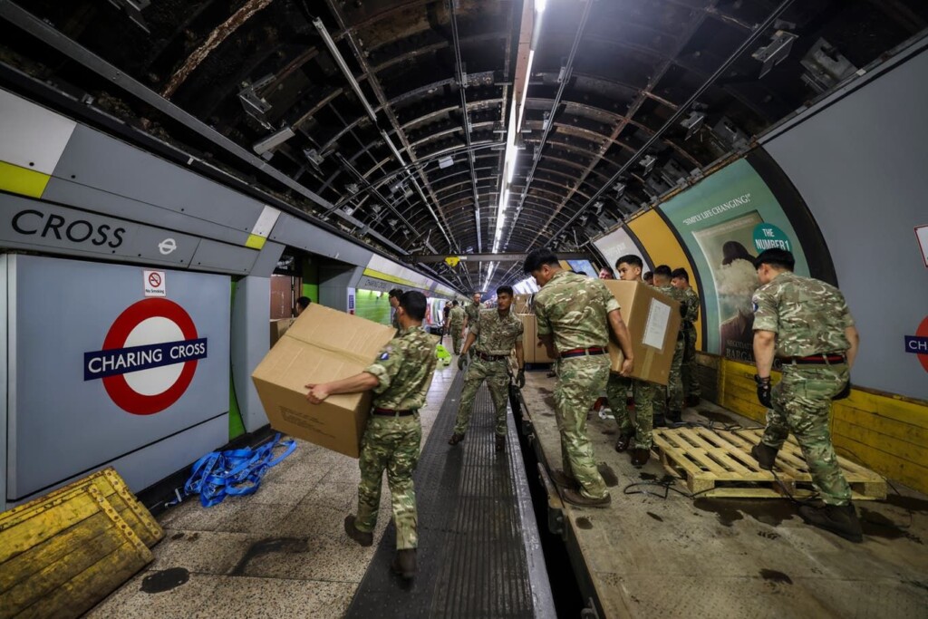 NATO Russian attack drill: Nato turns London Tube station into war HQ during Russian attack simulation
