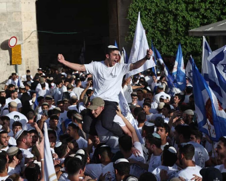 Israeli nationalists chant ‘death to Arabs’ in Jerusalem Day March